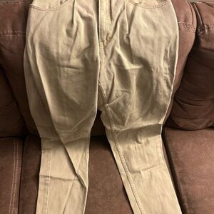 Eddie Bauer Women's Tan Straight Leg Jeans
